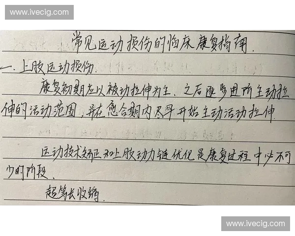 运动损伤的预防康复机制与功能恢复优化研究探索 运动损伤的预防康复机制与功能恢复优化研究探索